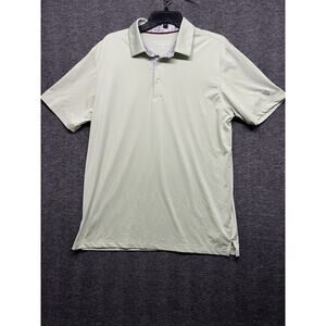 Maelreg Performance Polo Shirt‎ Men's Large Mint Green Golf Casual